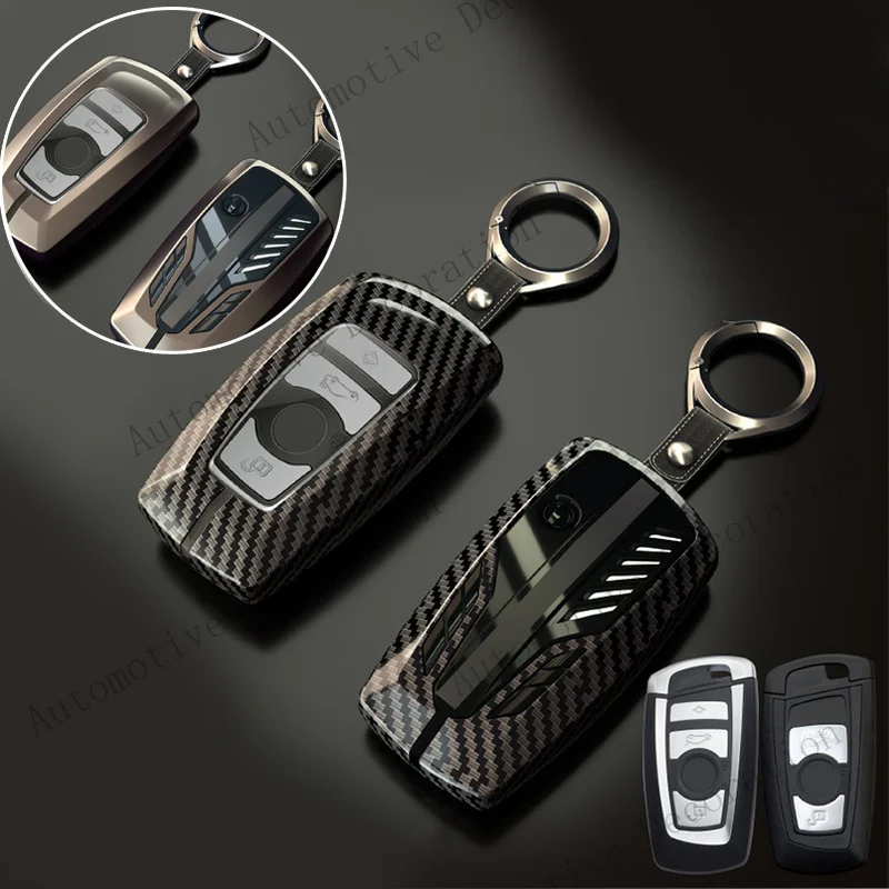 Z+ Zinc Alloy Car Key Fob Cover Case Shell For BMW X3 X5 520 525 F30 F10 320i M3