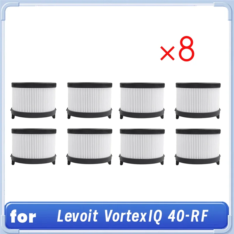 

B97A-8 Pcs Replacement Post Filters Kit For Levoit Vortexiq 40-Rf Vacuum Cleaner Accessories Cleaner Parts Replacement