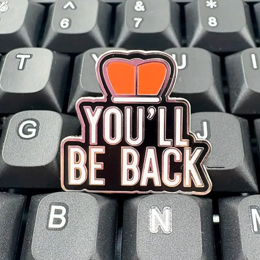 

American Broadway Musical Hamilton You'Ll Be Back Enamel Brooch King George Crown Lapel Pin Theatre Gift Fans Gift Badge Accesso