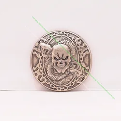 10X 30mm Vintage Biker Westerb Skull Head Snake Saddles Tack Bridle Leathercraft Luggage Bag Shoe Decor Concho Hardware