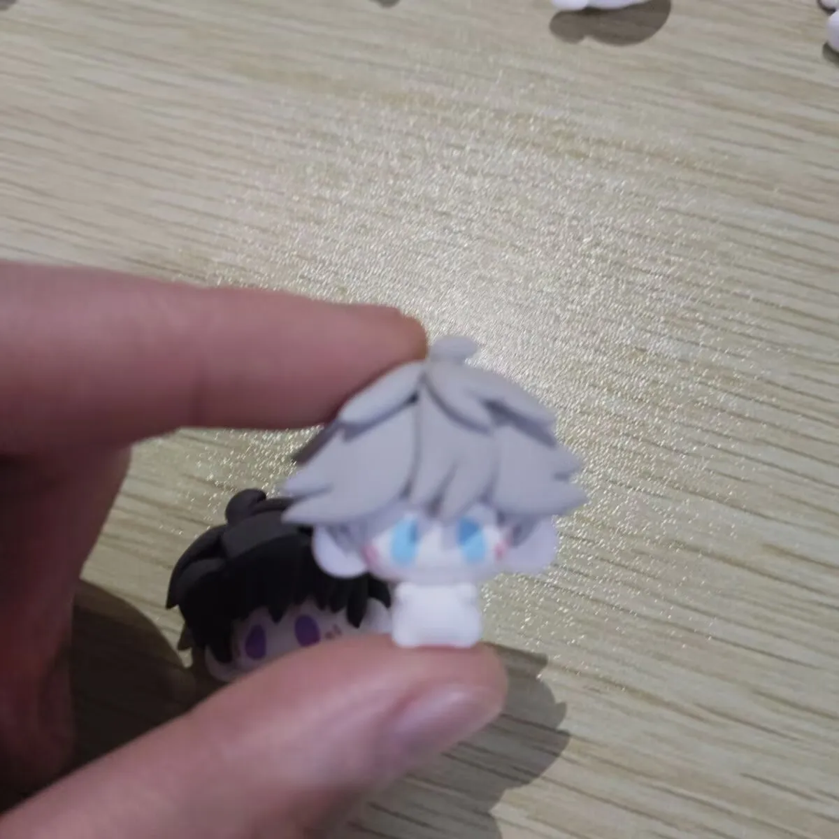 Love and Deep Space Clay Mini Bean Keychain Qi Yu, Qin Che, Li Shen. Shen Xing Hui , is 3cm in size during the day