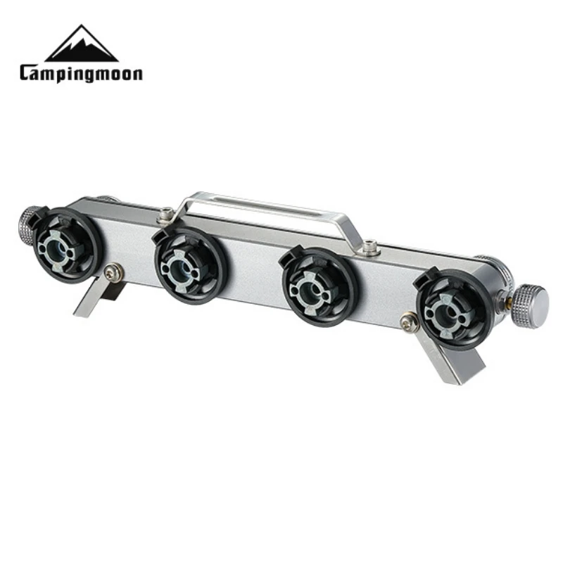 

CAMPINGMOON Z54 4 In 2 Butane Adapter with Screw Type Extension Hose Split FurnaceAdapter Gas Cartridge Stove Conversion Adapter