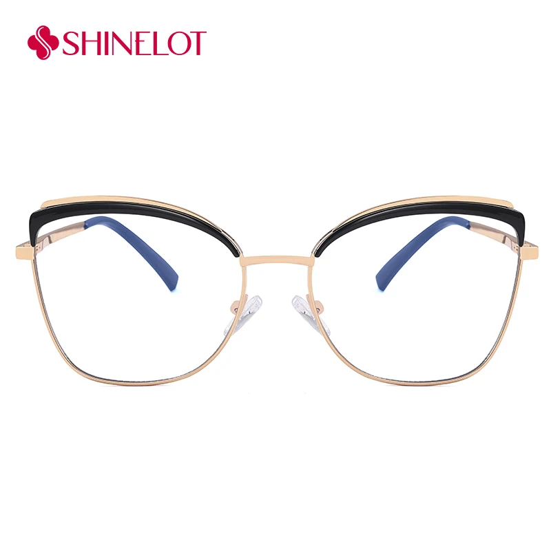 

82118 Cat Eye Medical Grade Eye Protection Glasses Korean Eyeglasses Prescription Frame Youth Style Eyewear Birthday Gift