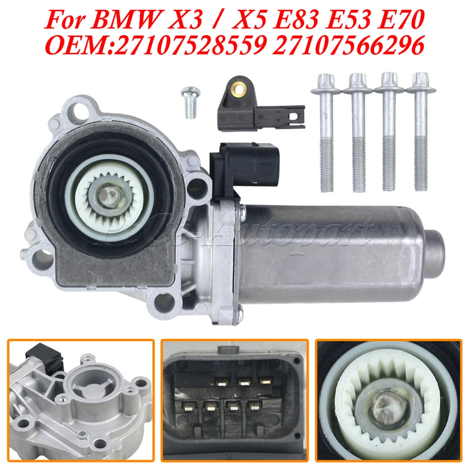 BMW X3 X5 E83 E53 E70 Transfer Case Actuator Motor 27107566296