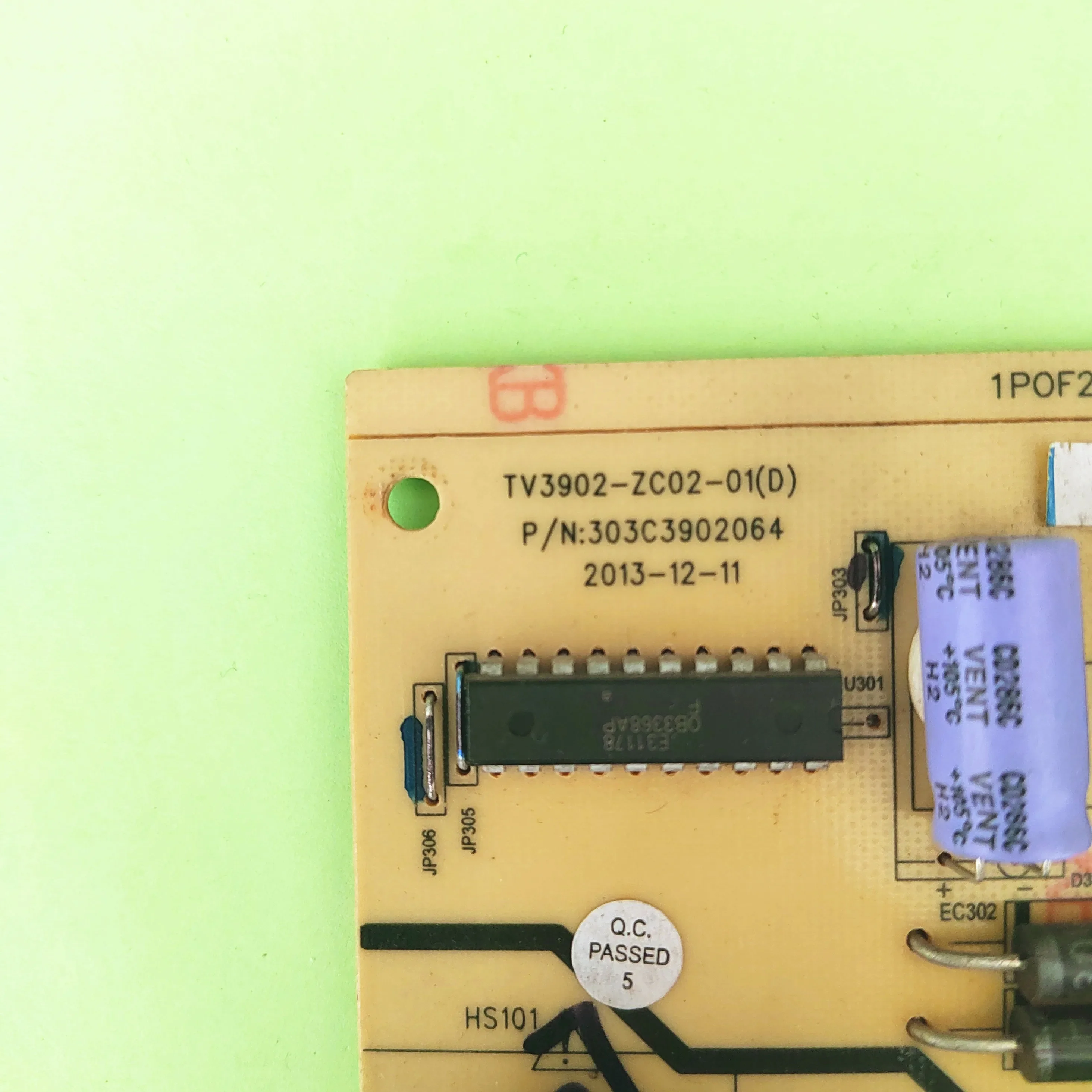 TV3902-ZC02-01(D) 303C3902064 Power Supply Board Has Been Tested Works Normallyt Suitable For LCD TV 40E3500A 40E3500B 40E3500C