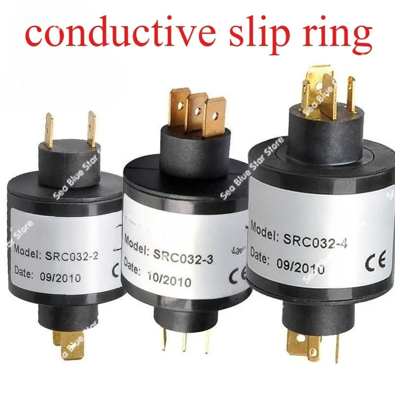 Conductive Slip Rings C032-2, C032-3 C032-4 Electromechanical Direct Connection Conductive Slip Rings Replace Mercury Slip Rings
