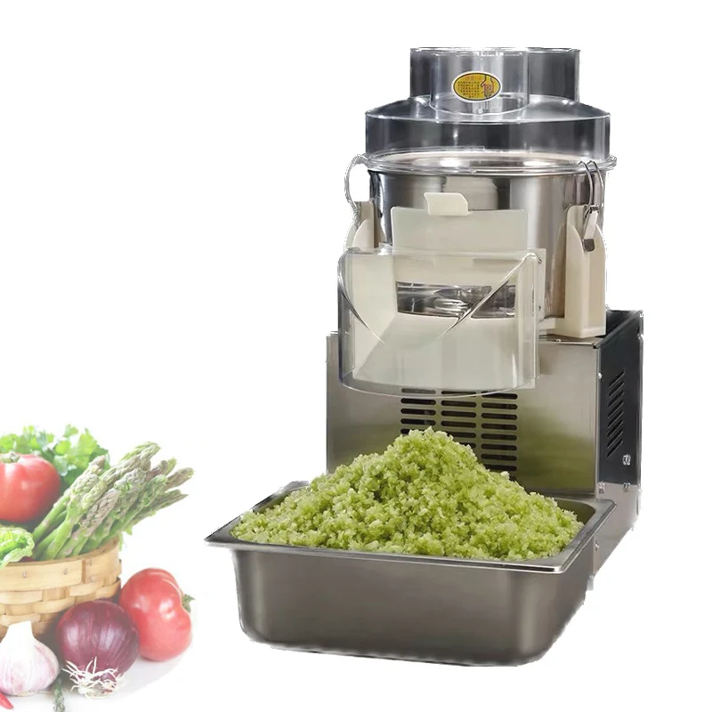 Electric Vegetable Slicer Desktop Commercial Vegetable Grinder Imported Chili Vegetable Chips Pellet Machine