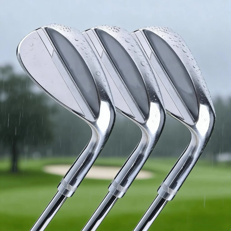 

Hot selling Art Rubber Steel Forged Golf Club Wedge Set Multiple Degrees Black Silver Finish Enhanced Spin