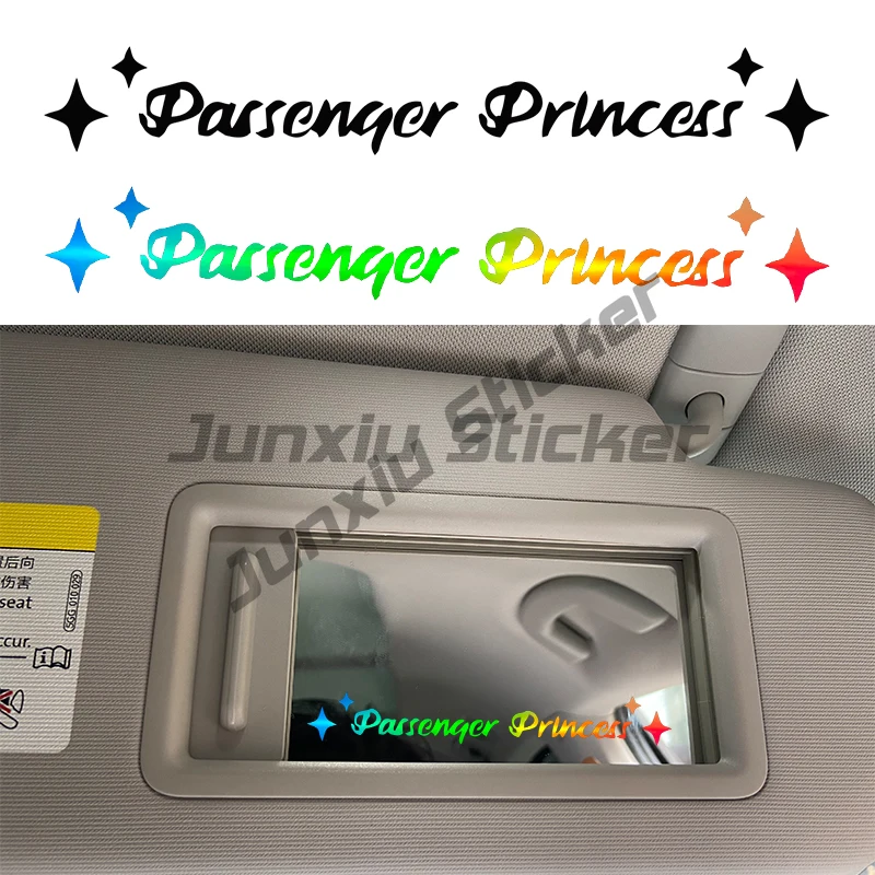 

Sticker Passenger Princess Star Mirror Decal Stickers Rearview Mirror Car Vinyl Decoration Funny Cars Decals