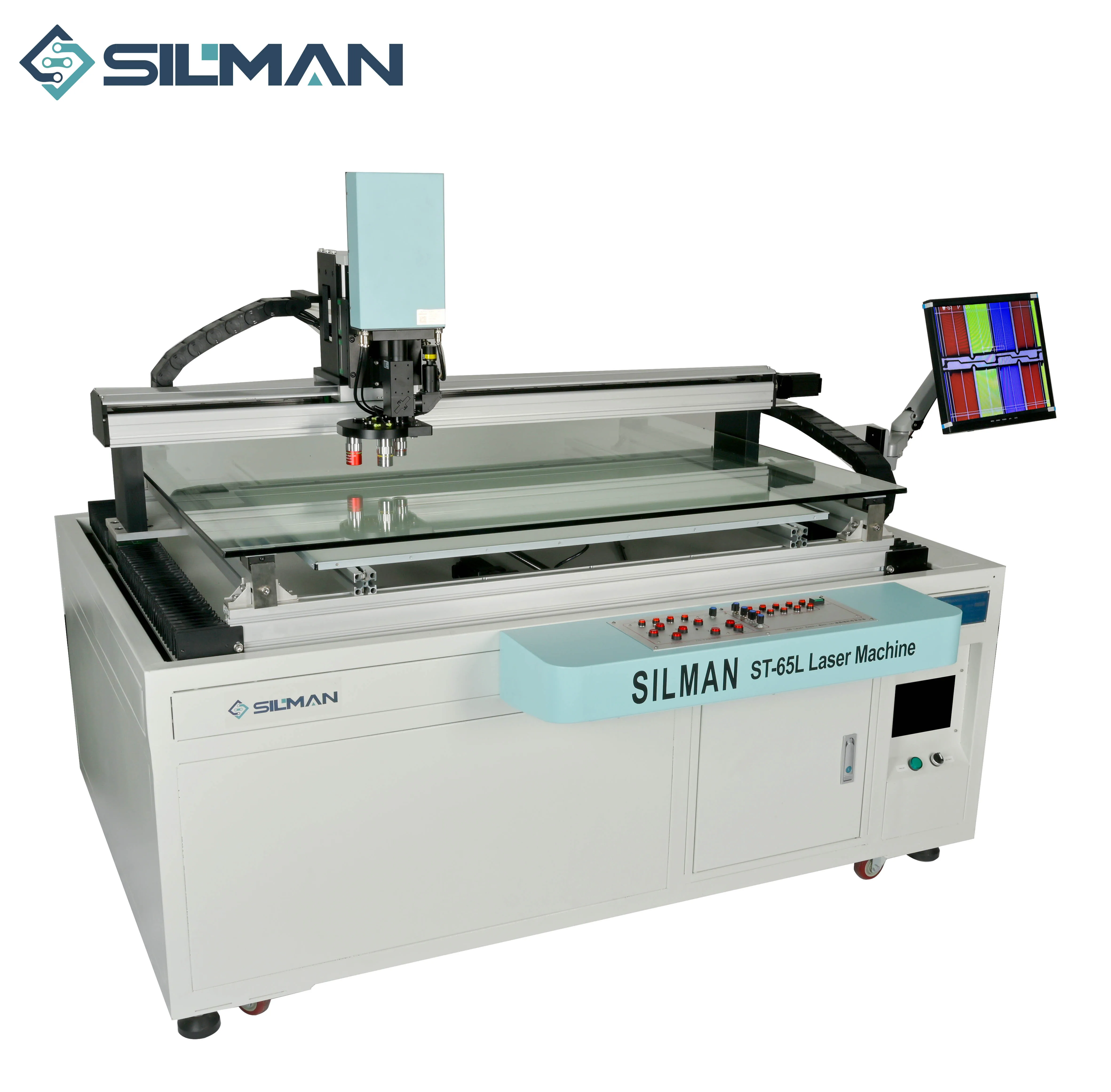 Silman ST-65L LCD Laser Repair Machine For Repairing TV Laptop Phone Computer Screen Horizontal Vertical Line GOA Short Circuit