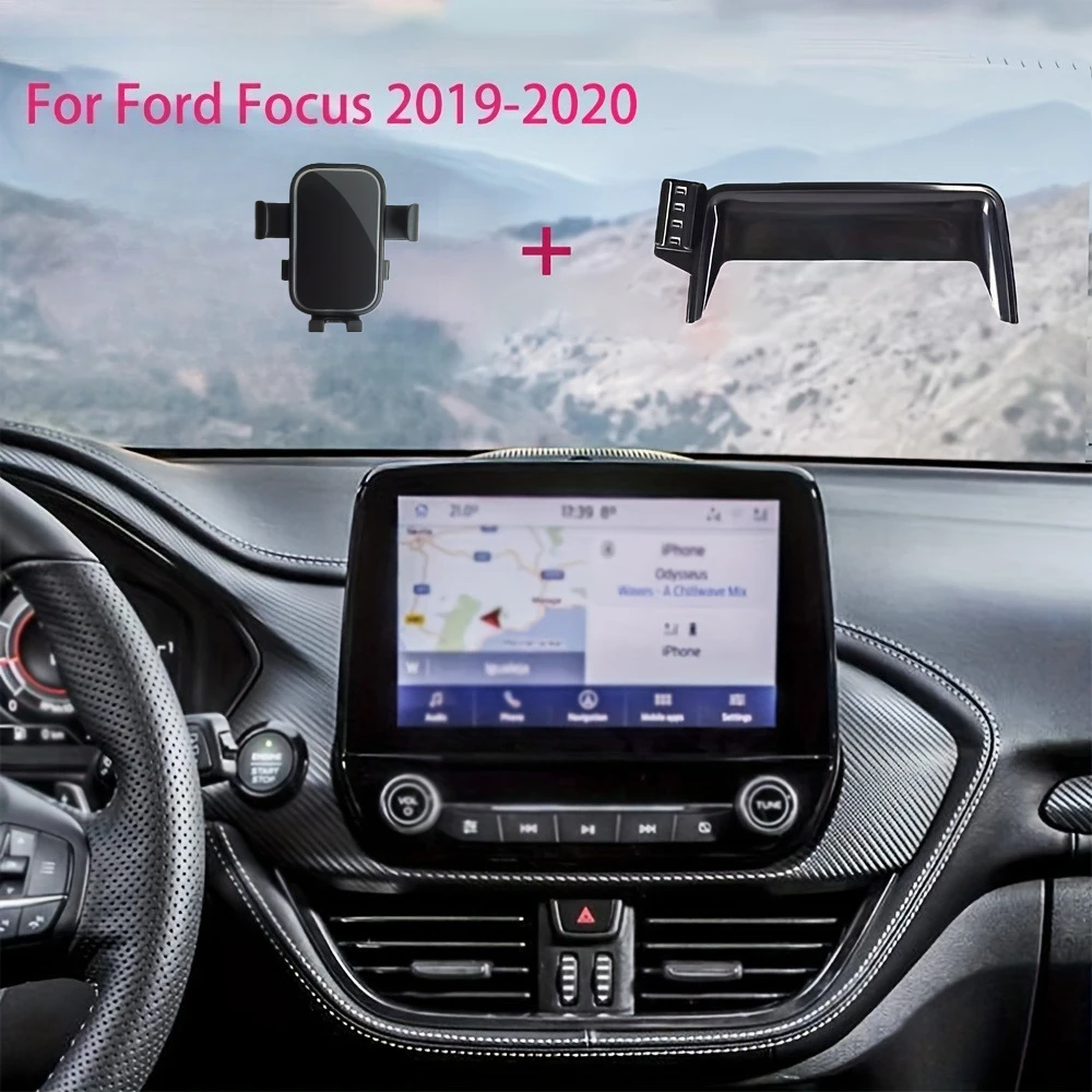 For 2019-2020 for Ford Focus 8-Inch Screen Panel Fixed Base, Automotive Additions, Car Phone Holder
