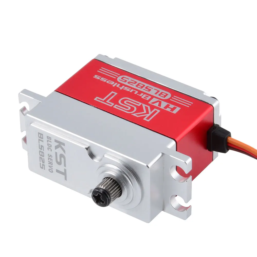 KST BLS825  V8.0 70g/ 35kg/ 0.11 sec HV Brushless brushless digital servo for RC airplane aircraft 1/8 Car Buggy