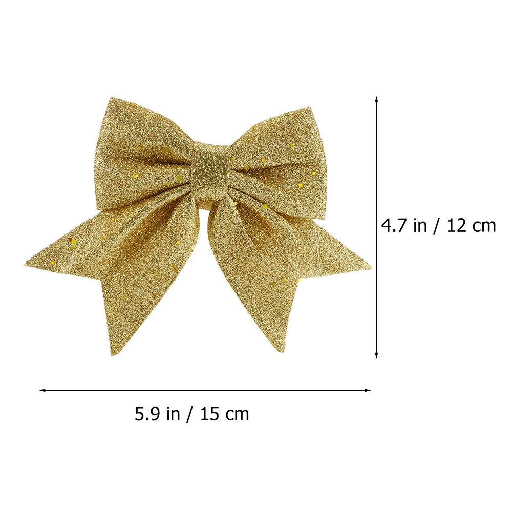 

8 Pcs Top Hat DIY Decorative Christmas Decorations Bows Foam Holiday