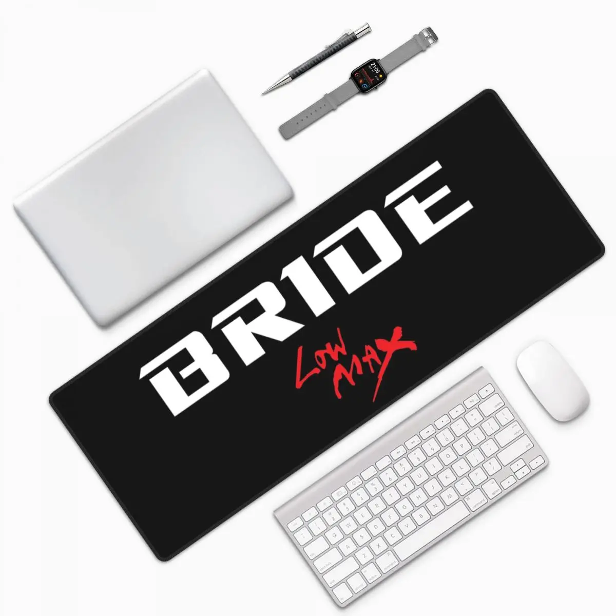 Bride Jdm Material Large Mouse Pad Computer Keyboard Mouse Mat Gamer PC Laptop Desk Mat Office Accessories Table Mats