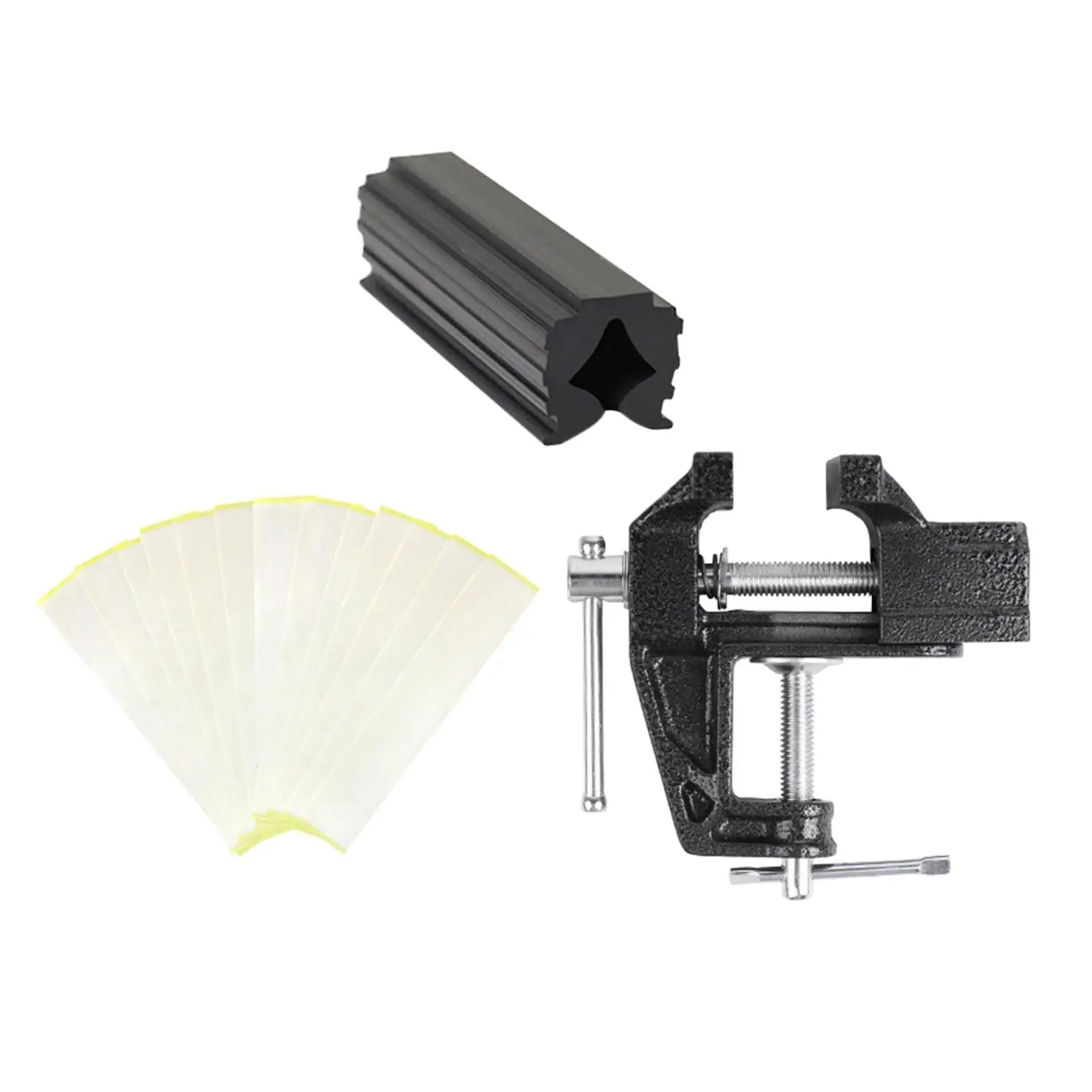 Golf Club Grip Regripping Tape Strips Rubber Clamp Protector Removal Tool Set for Golf Club Maintenance - view 2