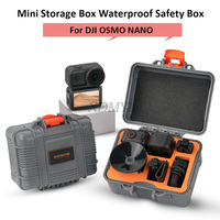 Sunnylife Mini Hard Shell Box Waterproof Protective Safety Case Outdoor Anti Drop Travel Storage Bag Suitcase For DJI Osmo Nano