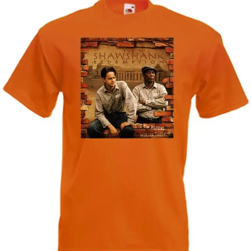 T-shirt The Shawshank Redemption 10, affiche de film orange, toutes tailles S 5XL