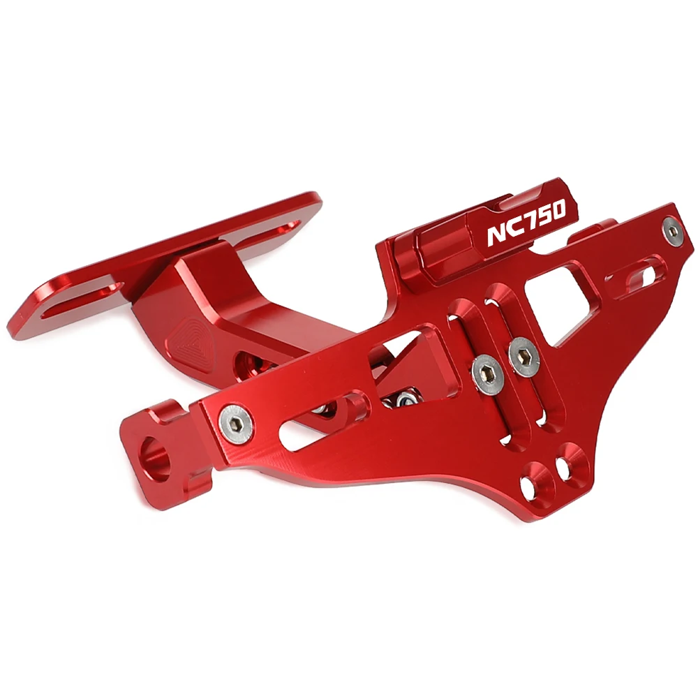 

For HONDA NC750S NC750X NC 750S NC 750X NC750 Motorcycle Accessories Adjustable Bracket Licence Plate Holder Frame Number Plate