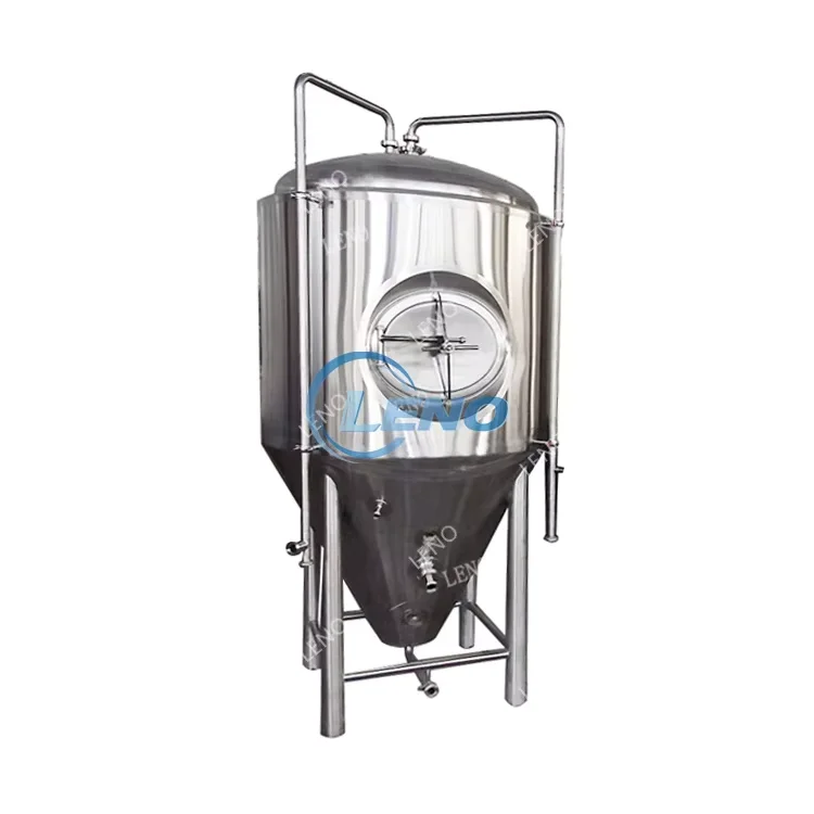 Stainless Steel 500L 600L 1000L Fermenter Beer Bright Tank Wine Fermentation and StorageTank Brewing Beer Equipment