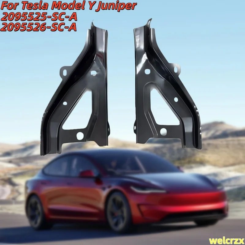 Fender Support Plate For Tesla Model Y Juniper 2025/ 2095525-SC-A 2095526-SC-A Assembly Direct Replacement Accesorios Para Auto
