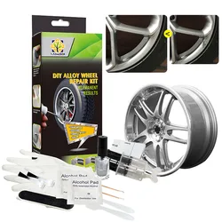 Alloy Wheel Repair Kit Car Wheel Rims Dent filling Putty Scratch Restore Wheel Rim Paint Surface Repair Tool Car Accessories