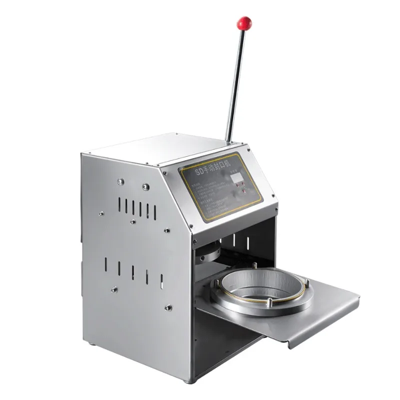Aluminum foil box sealing machine Tin foil box sealing machine Aluminum box sealing machine