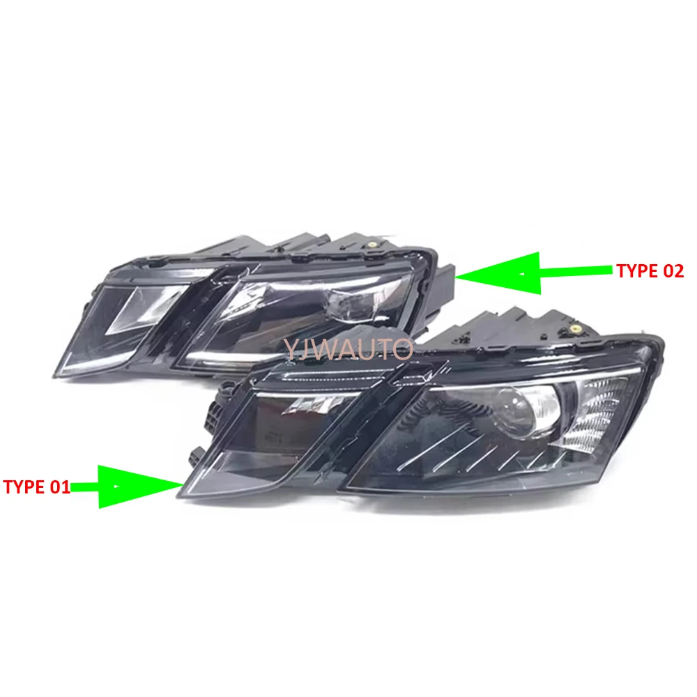 For Skoda Octavia 2018 2019 2020 Headlights Car Headlamp Assembly Replacement Front Lamp Whole Auto Light Assembly