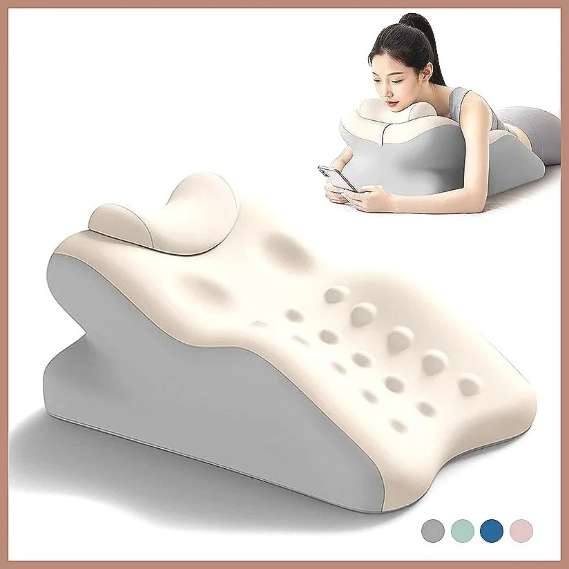 Elevated Adjustable Wedge Pillow for Acid Reflux Relief, Multifunctional Prone Position Sleeping Cushion for Bed