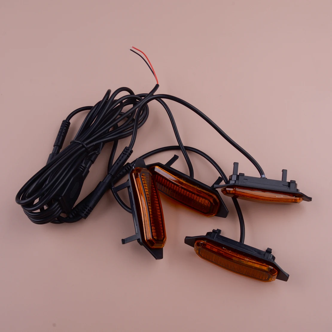 

12V Yellow Lens LED Car Front Bumper Grille Grill Light Lamp Kit Fit for Toyota RAV4 2022 2021 2020 2019