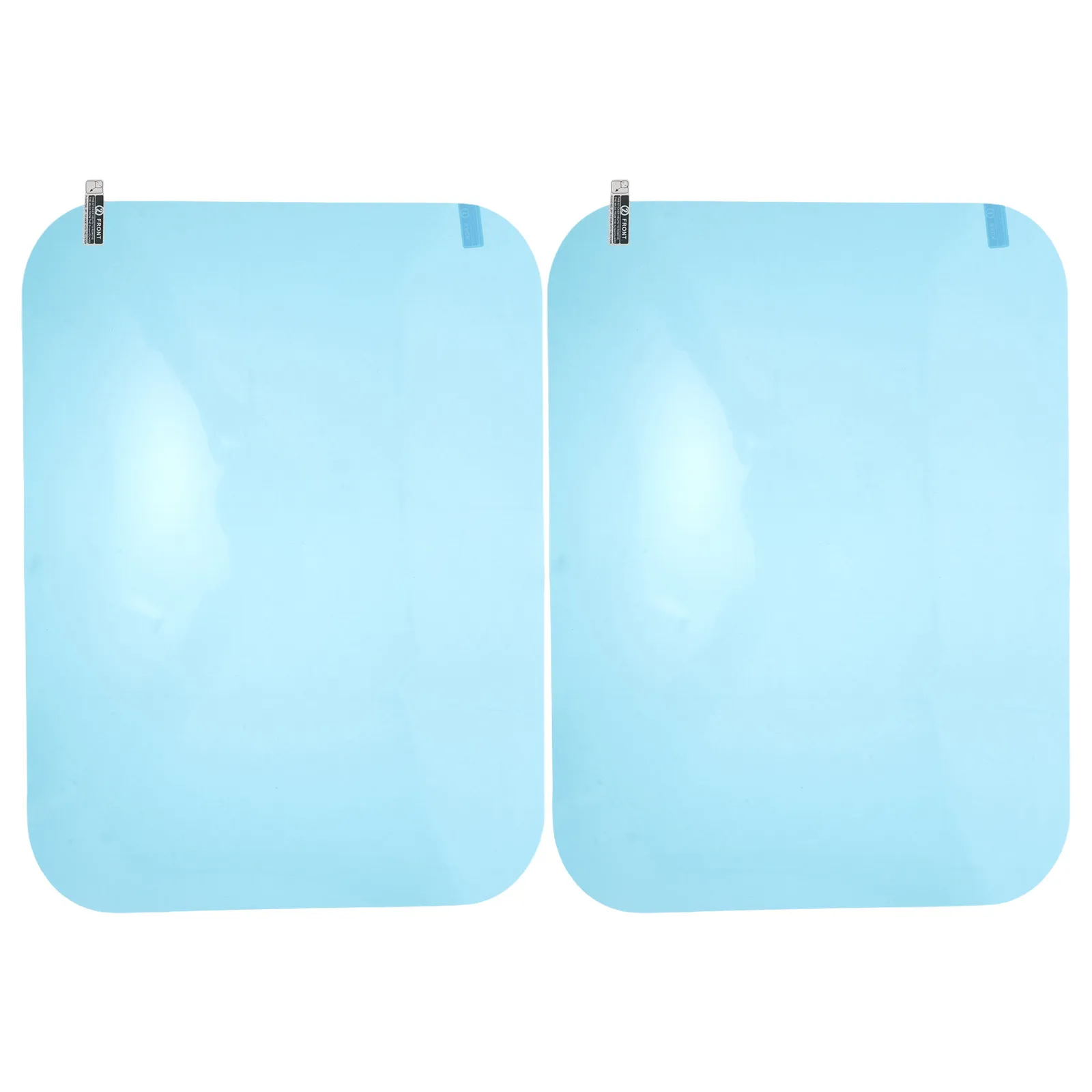 2Pcs Shower Mirror Anti Fog Film Bathroom Protective Waterproof Sticker Clear Sheet Hotel Home Rv Glass Defogger - view 5