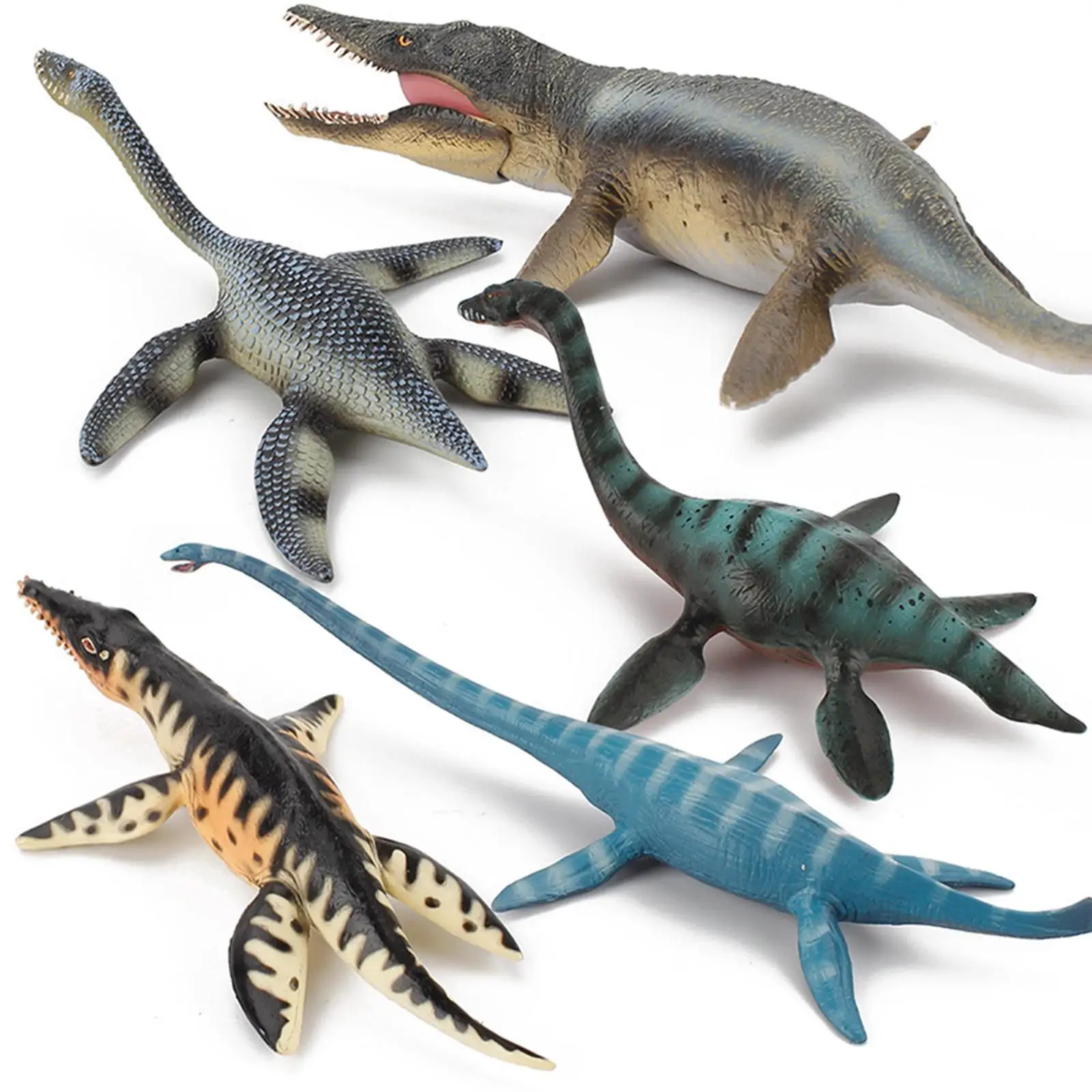 Figura realista di dinosaurio marino di grandes dimensiones Decorazioni per