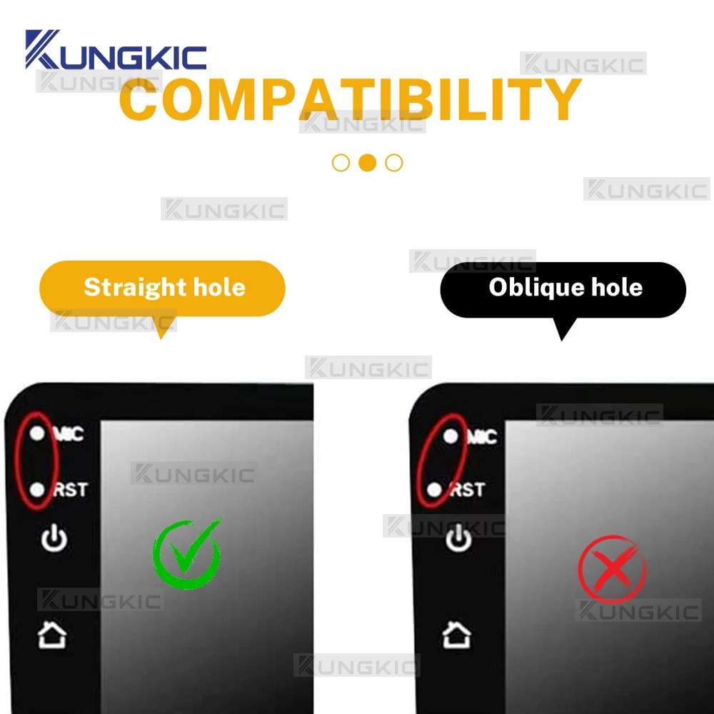 1 قطعة ل 9/10.1 بوصة الزجاج المقسى HD شاشة السيارة فيلم حافة سوداء شفافة طبقة رقيقة واقية المقسى الملاحة شاشة GPS