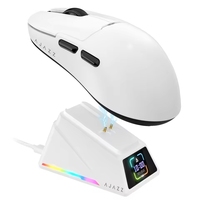 AJAZZ AJ159 APEX 8K Wireless High Performance Gaming Mouse PAW3395/3950 26K/30DPI RGB Magnetic Charging Dock Gaming Mouse