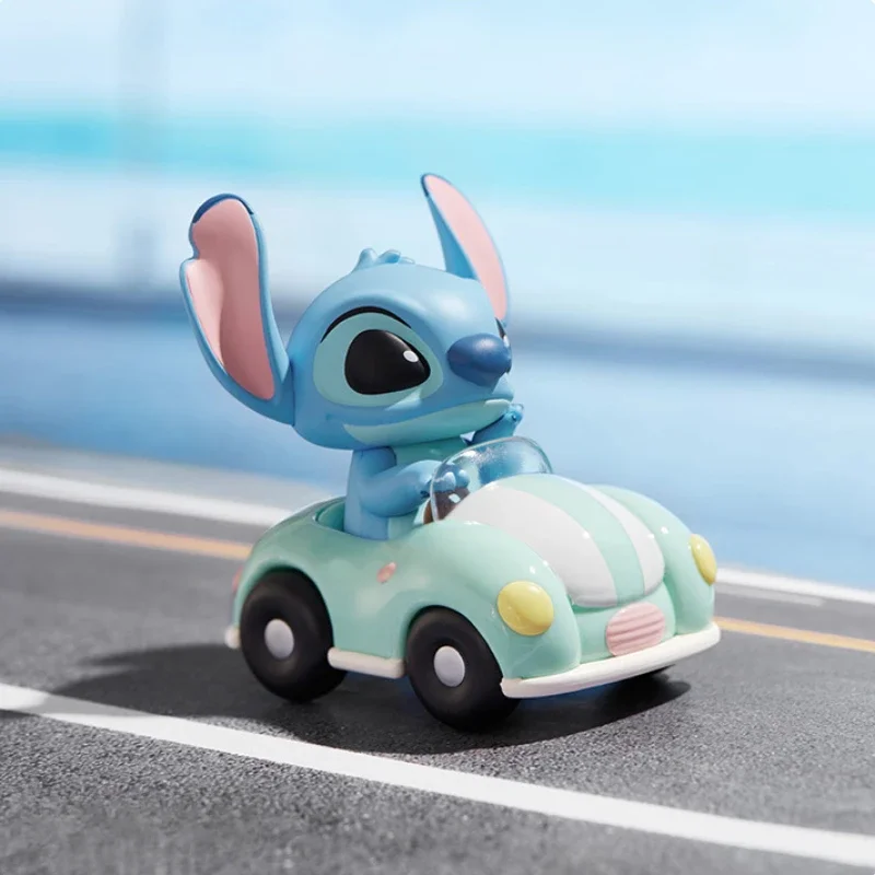 MINISO 디즈니 Lilo & Stitch Changyou 시리즈 블라인드 박스, 어린이 장난감, 생일 선물, 애니메이션 카와이 모델, 데스크탑 장식