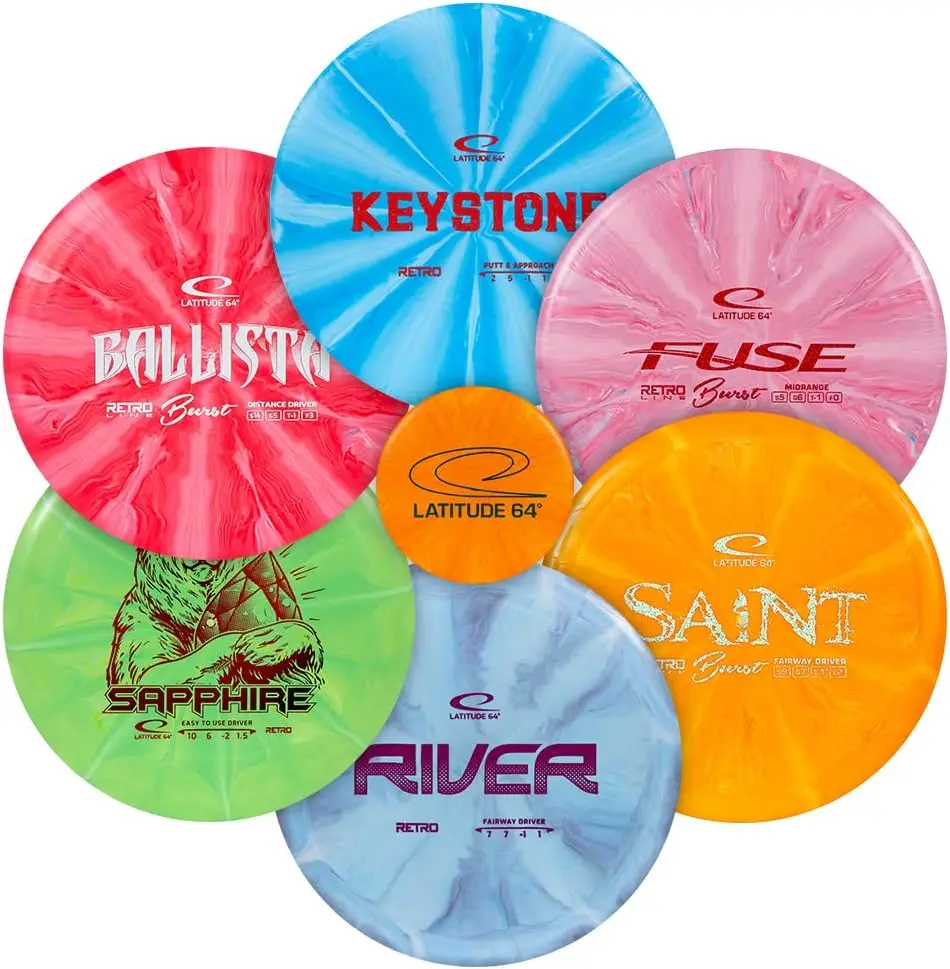 

Стартовый набор для диск-гольфа для начинающих и игроков среднего уровня | В комплекте бонусный мини-маркер | Противоскользящий пластик | Цвета различаются.