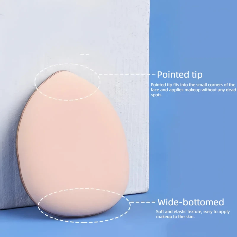 2/5/10 قطعة حجم صغير المهنية التجميل وسادة نفخة المخفي الأساس التفاصيل فنجر نفخة مجموعة ماكياج الإسفنج الجمال أداة
