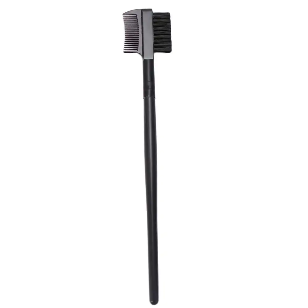 High Quality Wood Handle Dual Head Makeup Tool Eyelash Applicator Eyebrow Comb Eyelash Brush Eyebrow Brush Comb Makeup Brushes