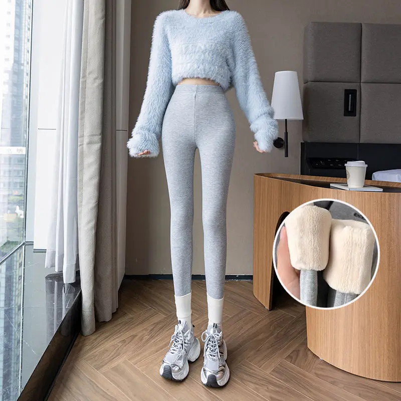 レギンス フィットネス 女性用 ホワイト ボトムス パンツ エクストリーム スポーティ リアジッパー ワークタイツ ふわふわ 秋用パンツ ヒールウエスト タミーコントロール