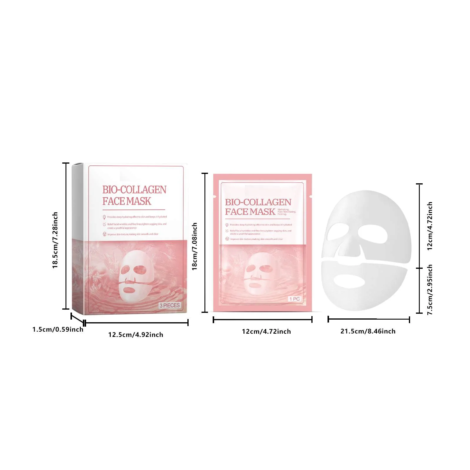 Collagen Mask Deep Moisturizing Mask Night Moisturizing Mask Lock Moisture And Moisturize The Skin10ml Collagen Mask Deep Moistu