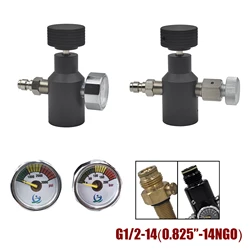 HPA Universal Fill Adapter Aluminum Alloy Accessories for Tank High Pressure G1/2-14 or 0.825