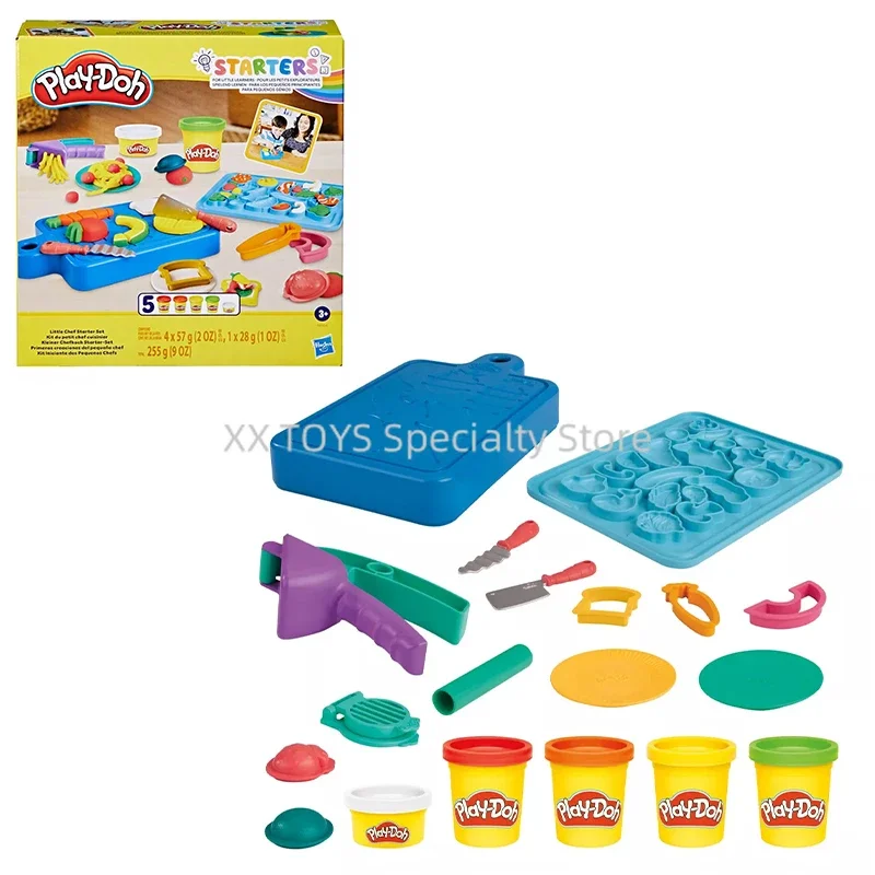 Hasbro Play-Doh Little Chef Starter Set Contain Multiple Accessories Children's Creative Educational Play House Toy Holiday Gift