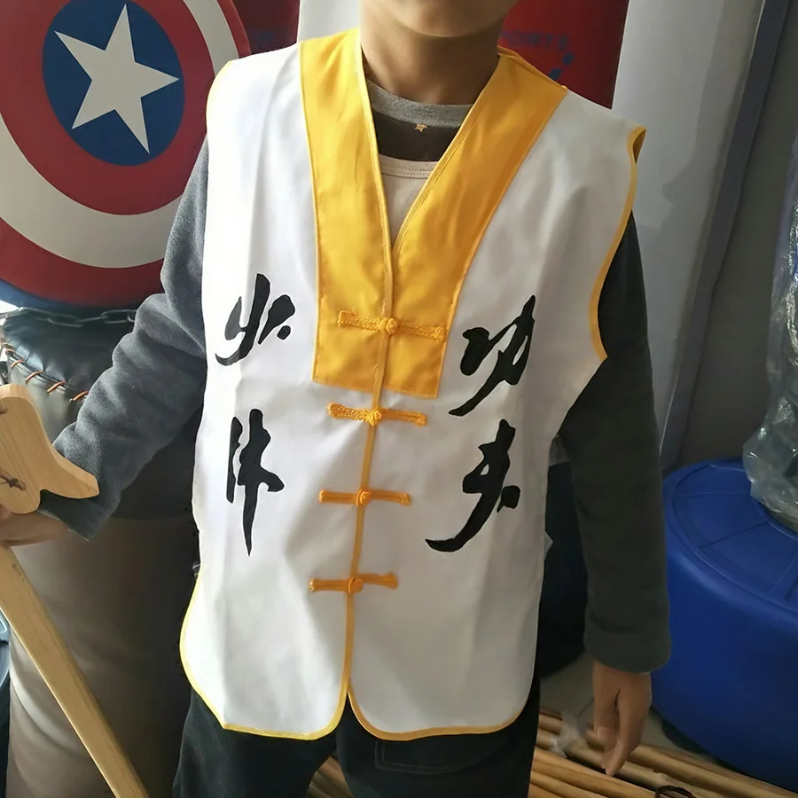 

CLYFAN Shaolin Temple Cotton Rough Cloth Rahan Shirt Wu Shu Performance Uniform Monastic Training Garment Songshan Special Use