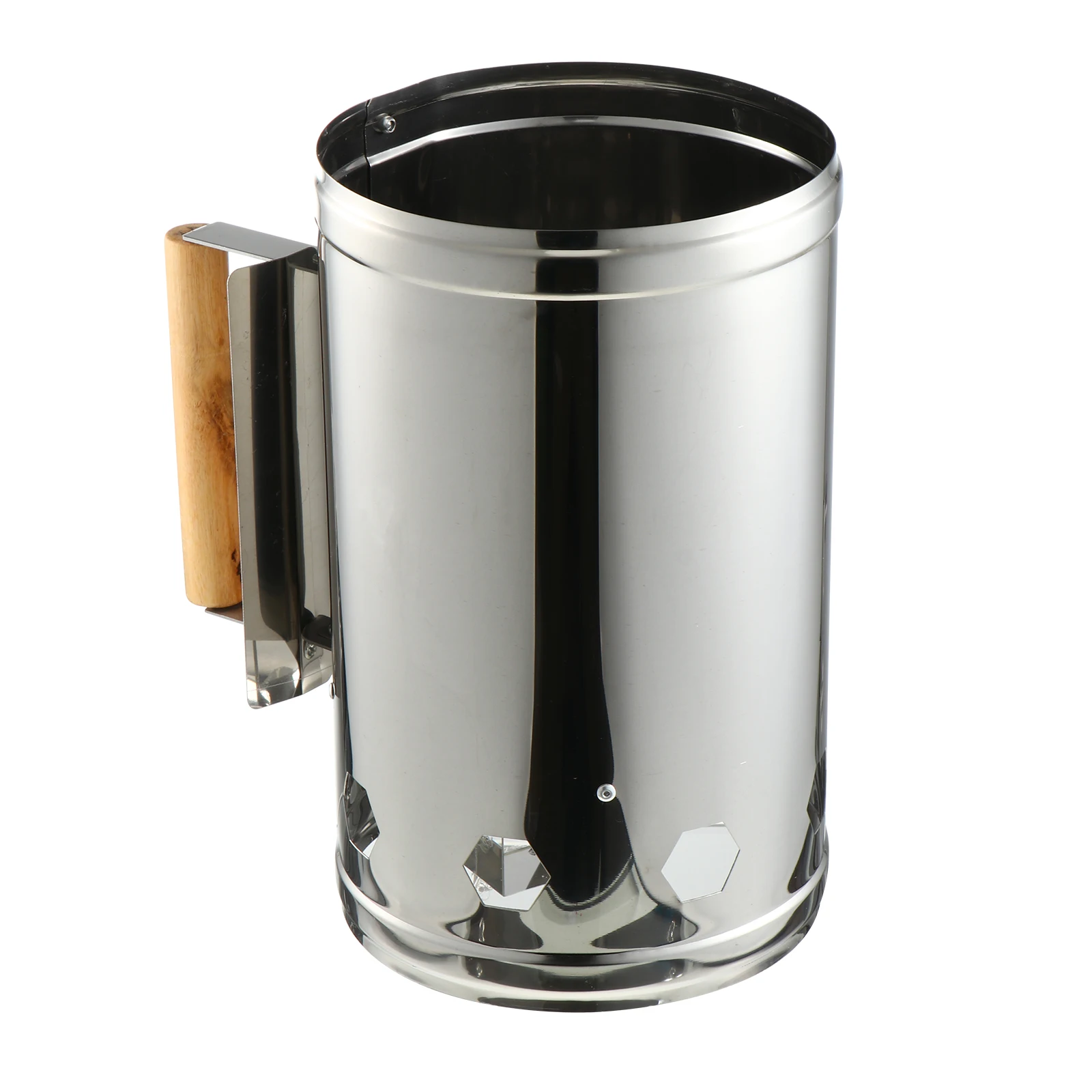 

Stainless Steel BBQ Fire Bucket Charcoal Starter for Outdoor Cooking Fireplace Chimney Tool Campfire Equipment