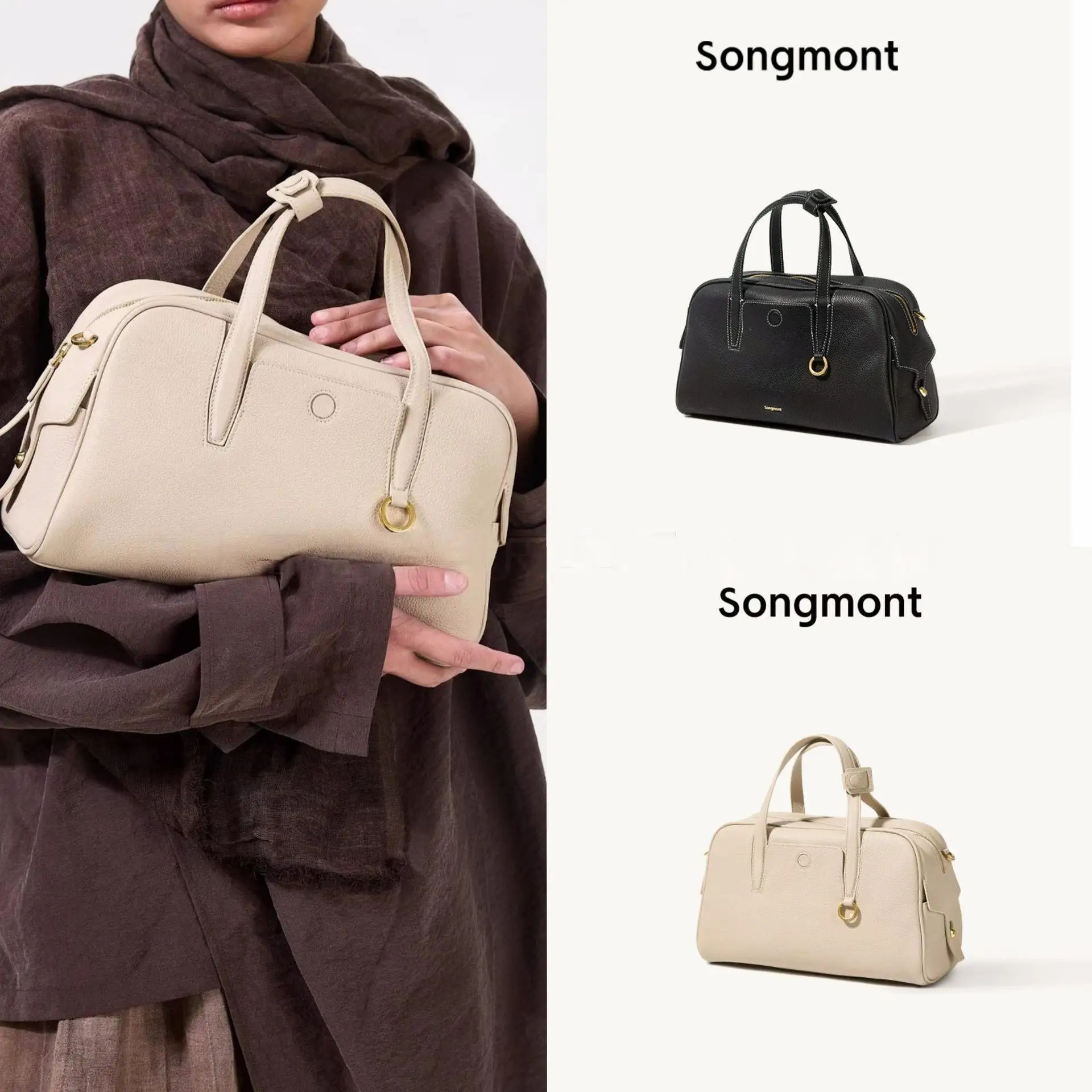 

Songmont Tracking Series Bowling Bag Boston Portable Diagonal Bag Commuter Fashion Bag