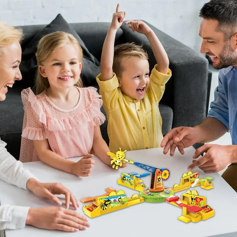 Fun Board Games Parties Looping Spin Game Classic Bee Game Parent Child Interaction Battle Puzzle Board Game For Parties