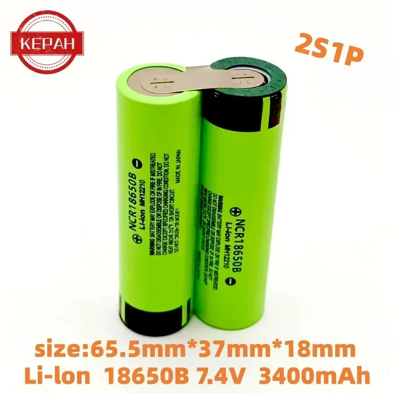 Wkrętak elektryczny akumulator Li-lon, wiertarka elektryczna 1 s3p 3 s2p 4 s1p 5 s1p 6 s1p 3400mAh ~ 6800mAh, 18650B, 3.7V ~ 25.2V