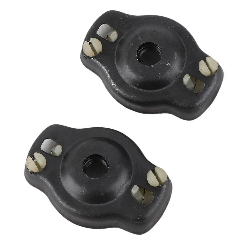 2PCS Iron Construction Starter Cup Pawl Black Stable Performance Lawn Trimmer Parts Replacement Parts Easy Installation