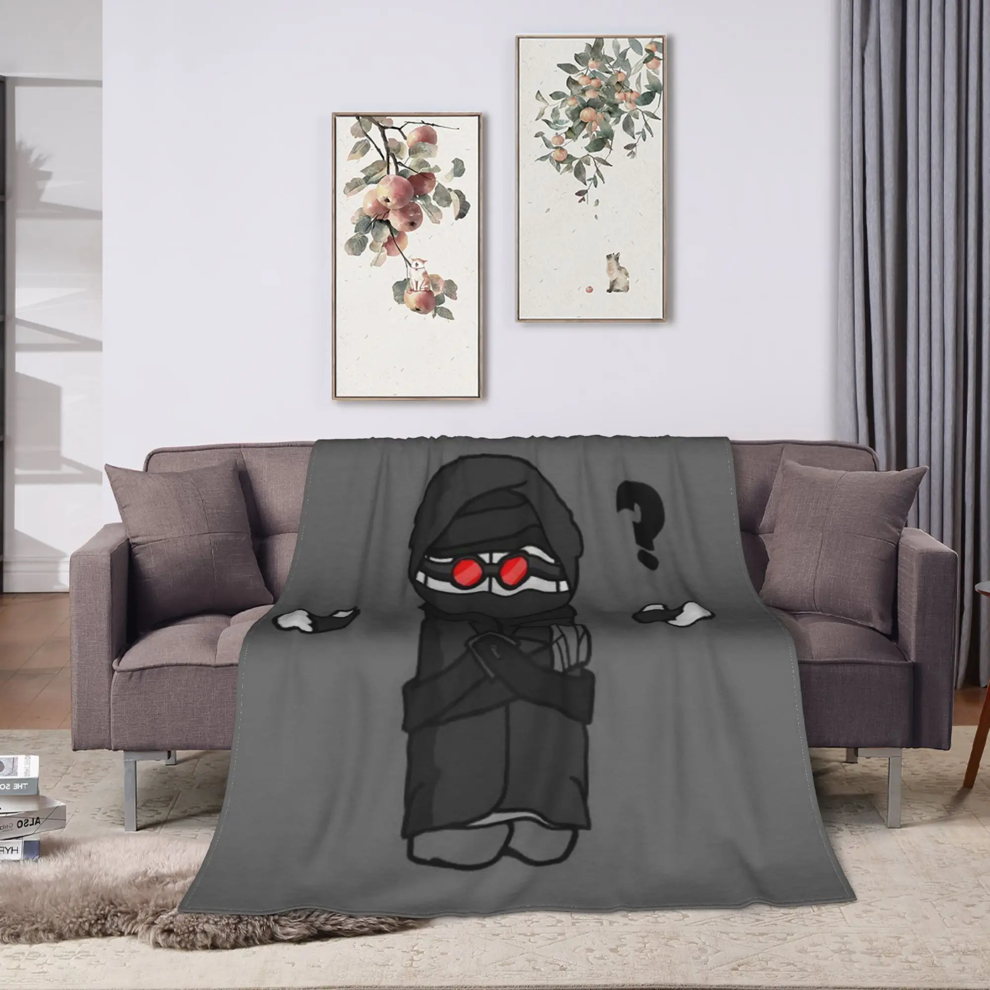 Warm Soft BlanketsStudents Travel MADNESS COMBAT Hank Throw Blanket  Flannel Bedspread For Living Room Novelty Sofa Bed Cover