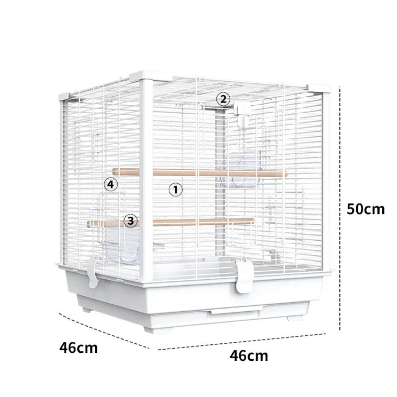 

Hot SalesSquare Aluminum Columns, Bird Cages, Parrot Cages, Tiger Skins, Peonies, Cockatiels, Pearls, Breeding Cages