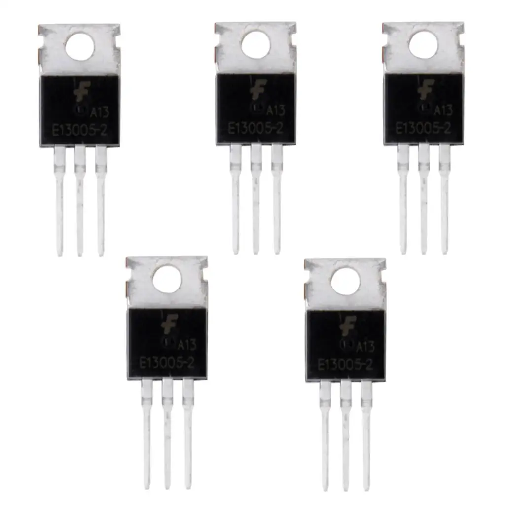 13005A NPN Transistor TO-220 Package High Voltage 400V 4A Power Amplifier for Industrial Applications